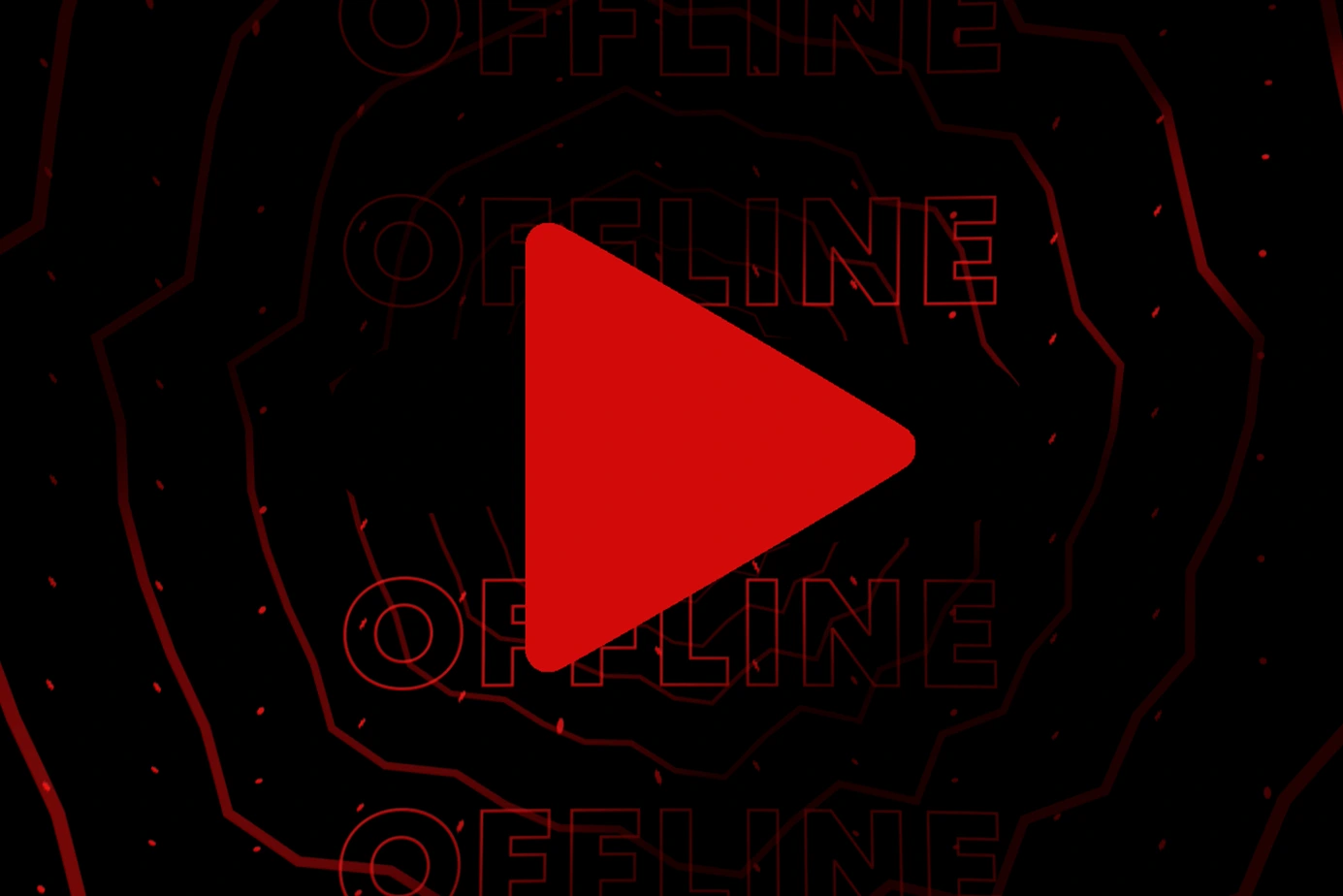 Stream Over Red Redline Stream Overlay Pack — Racing Red + Black Theme